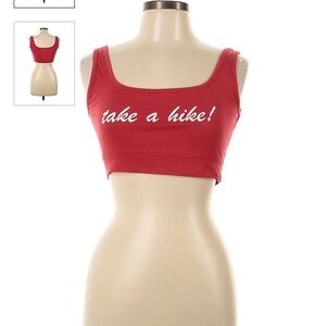 NASTY GAL "take a hike" bralette